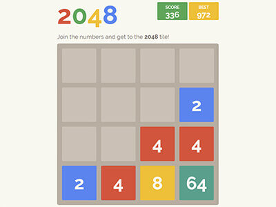 Juego 2048 de Google